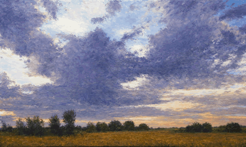 cloudy prairie